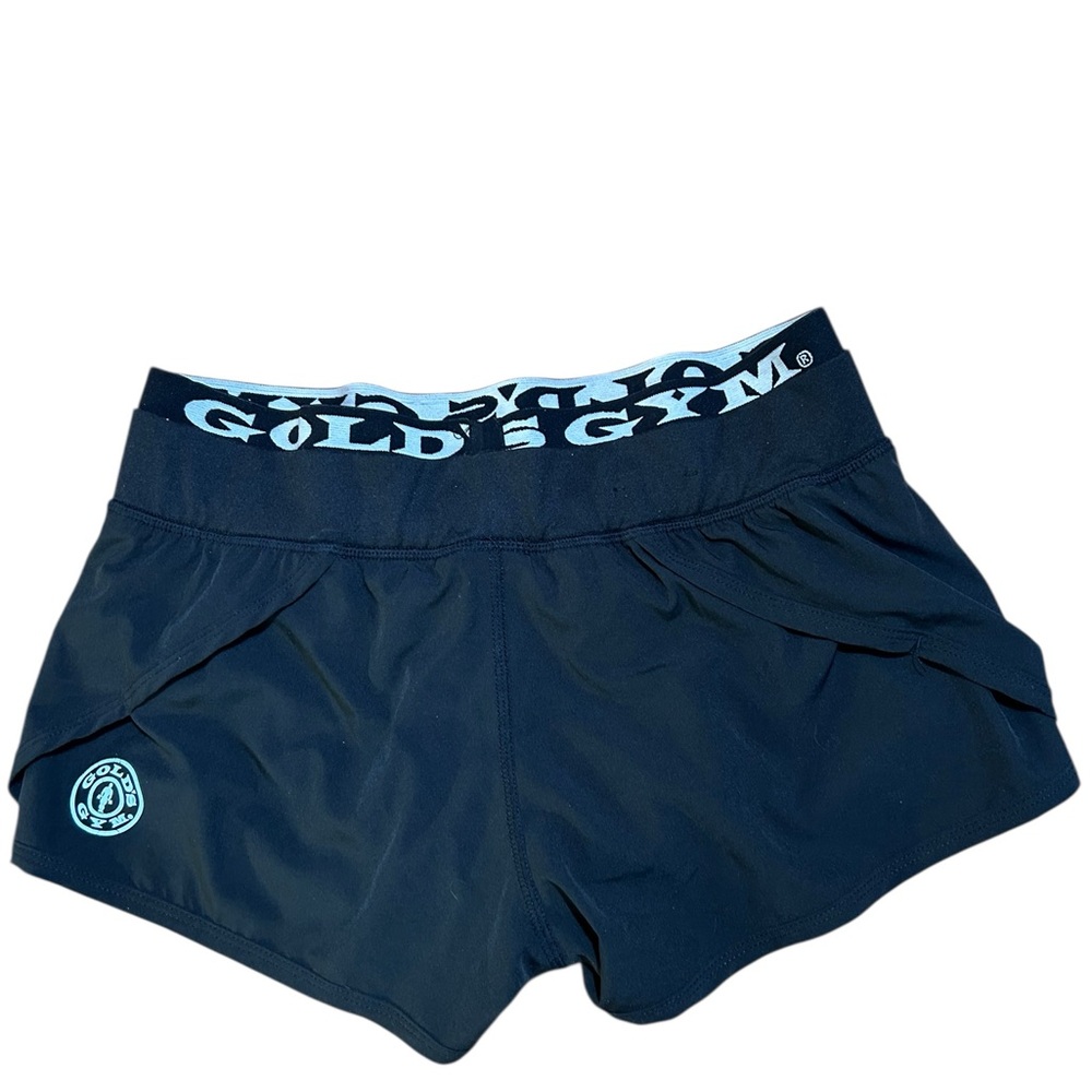 Gold's Gym Women's Athletic Black Shorts - Picture 2 of 3